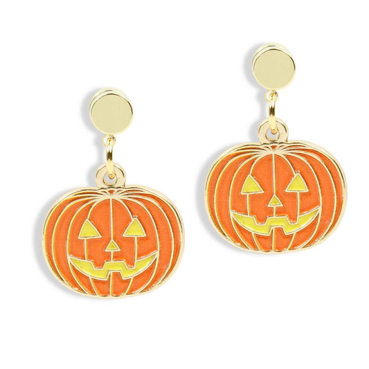 Jack-O-Lantern Earring