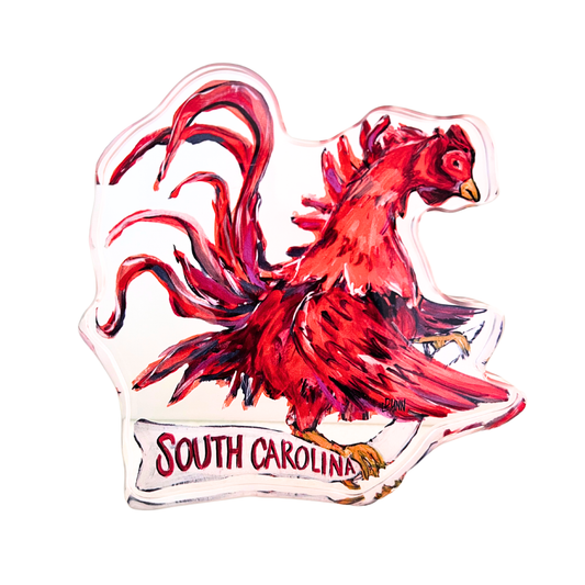 GAMECOCK ACRYLIC 