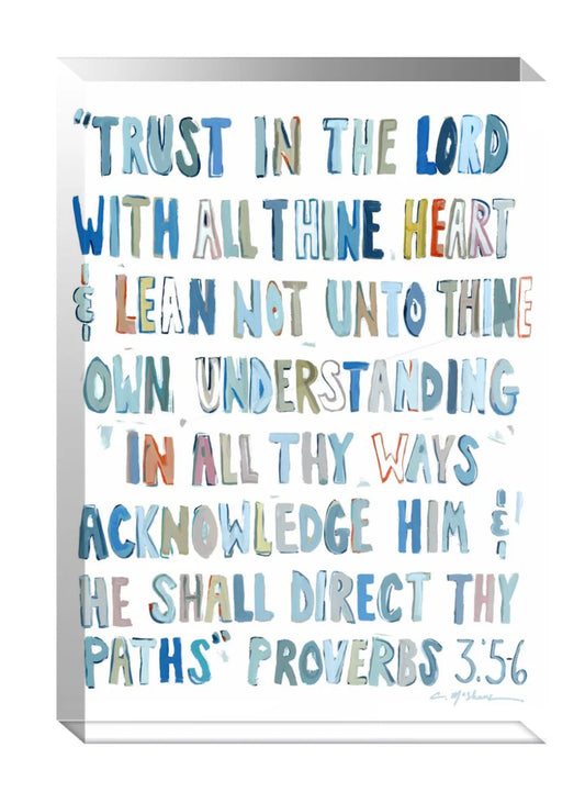 Proverbs Acrylic | Chelsea McShane