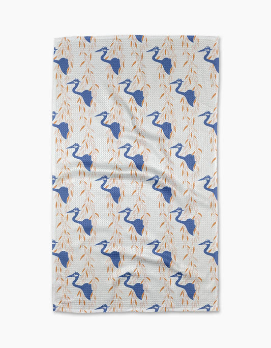Blue Heron Tea Towel