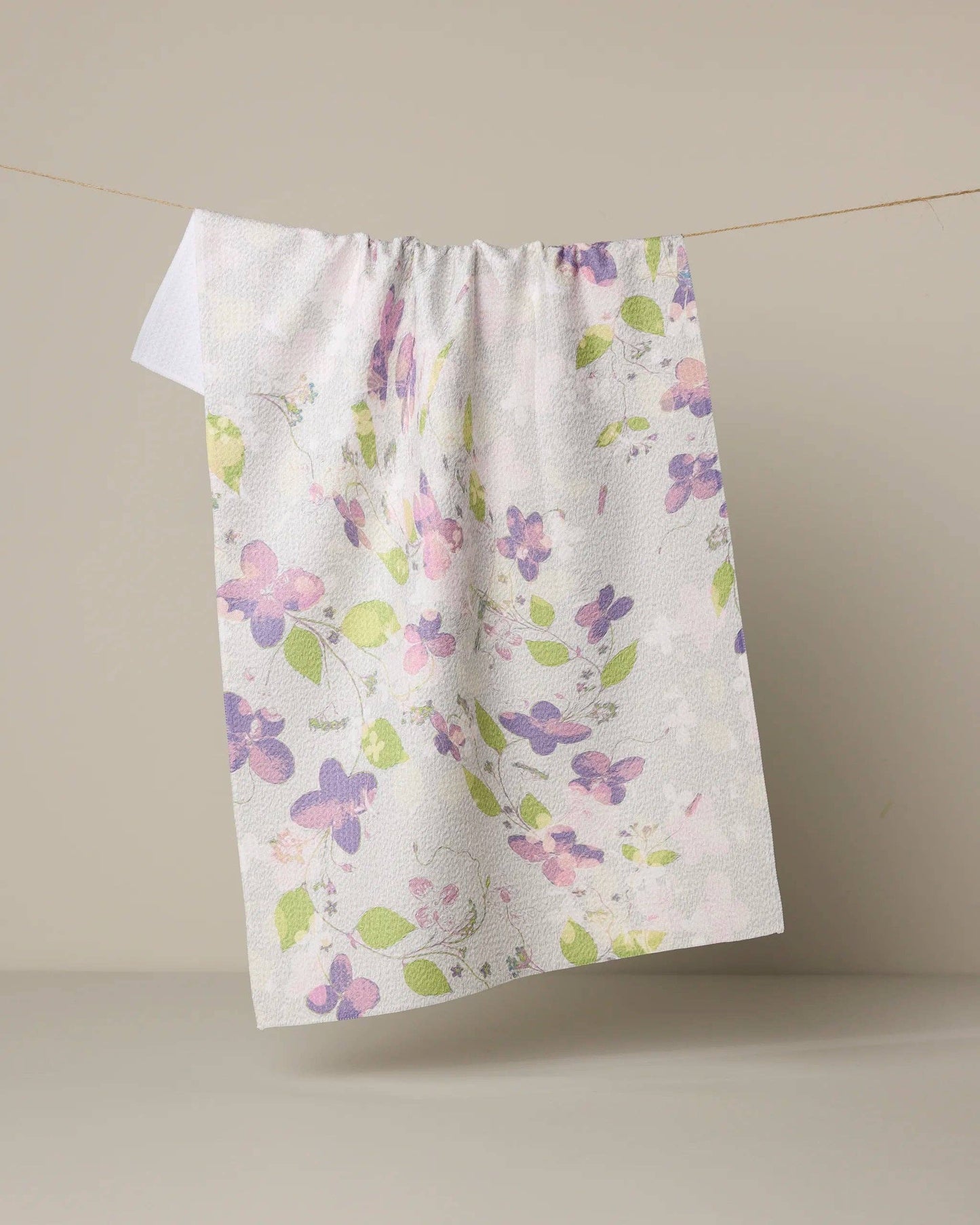 Ophelia Garden Tea Towel