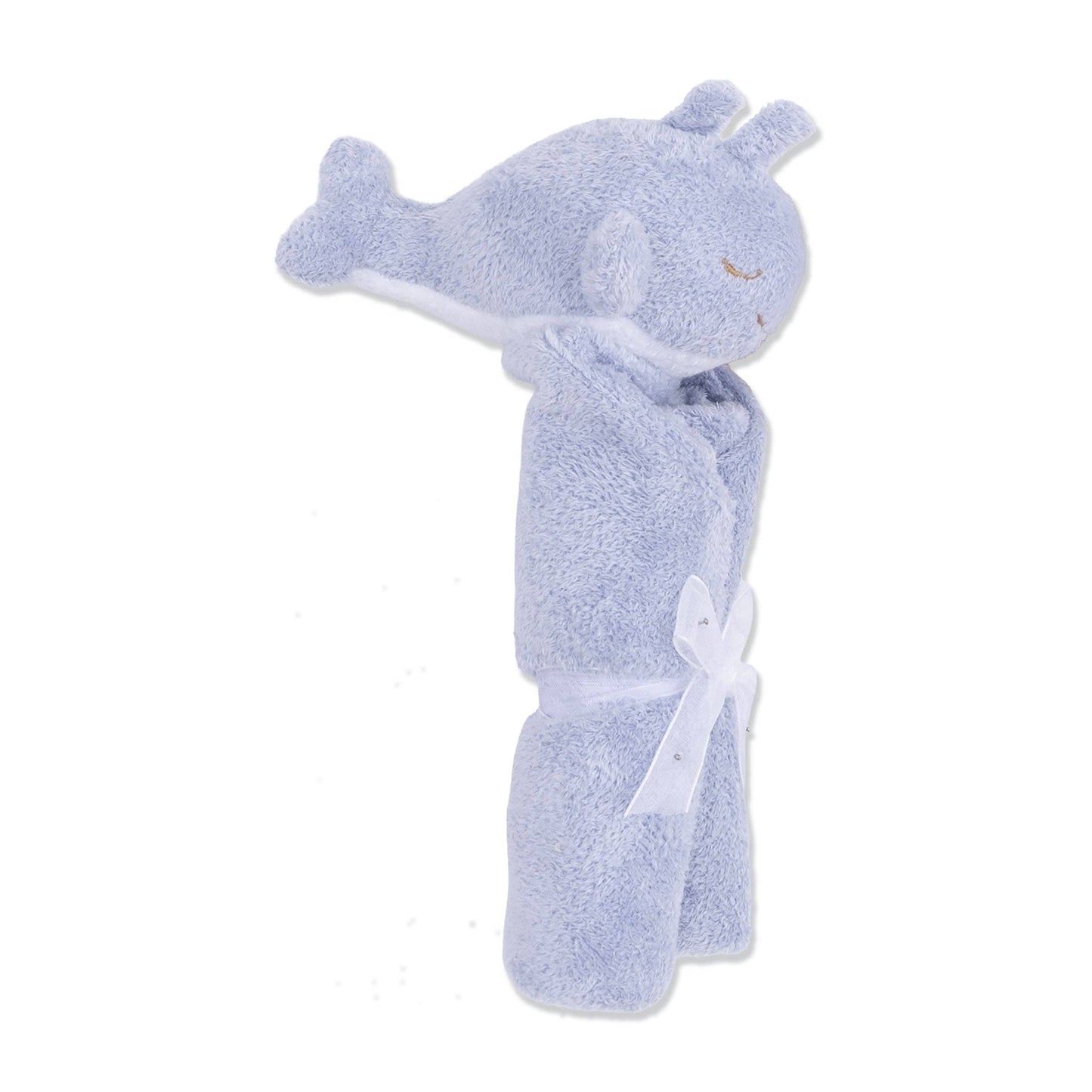 Dusty Blue Whale Blankie