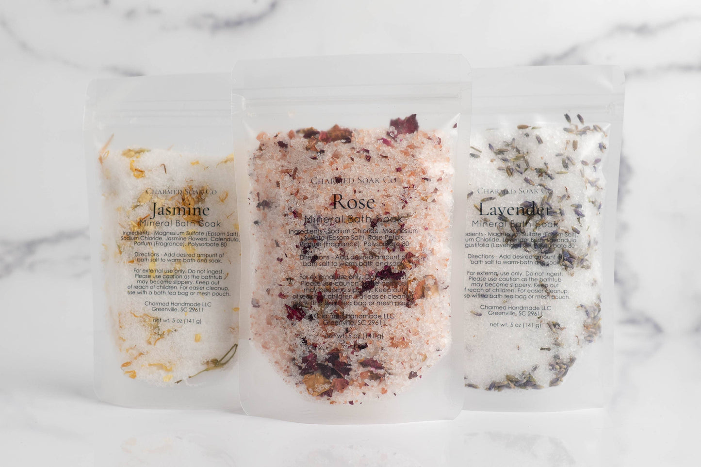 Botanical Bath Soaks | Pouch | Branded & Unlabeled