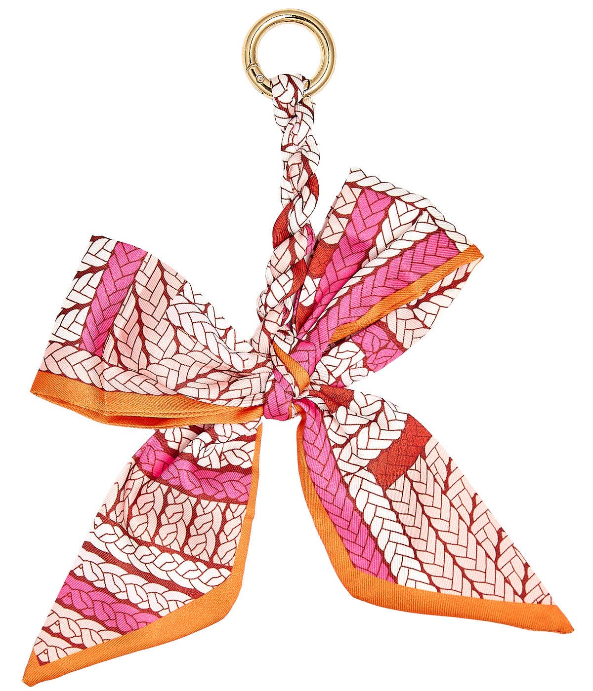 Megan Scarf Keychain  Bag Charm