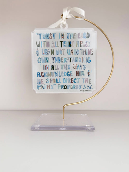 "Proverbs" Ornament