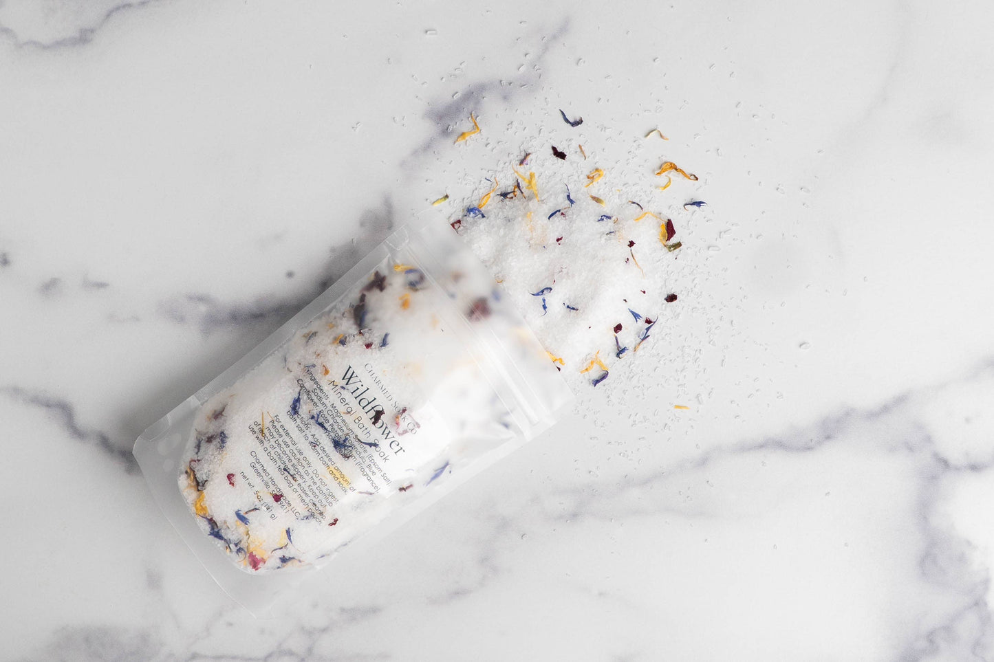 Wildflower Botanical Bath Soak Pouch | Branded & Unlabeled