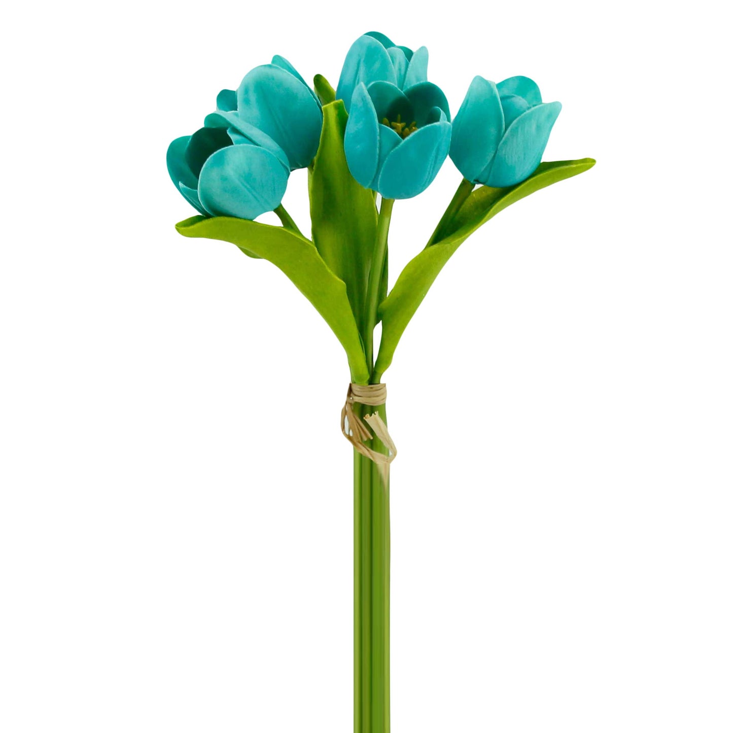 Pack of 5-stems Real Touch medium open tulip