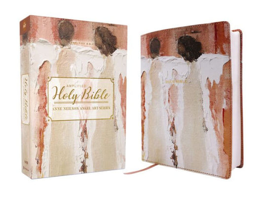 Blush Holy Bible Amplified Angel Art Series