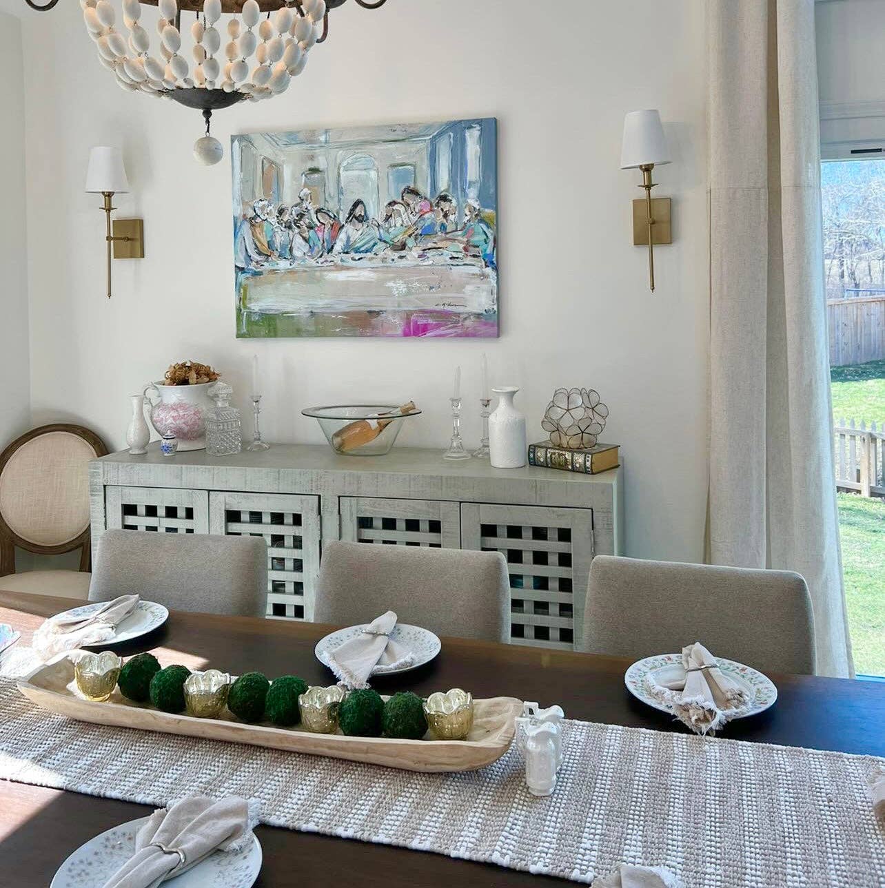 "The Legacy Meal II" Canvas Print