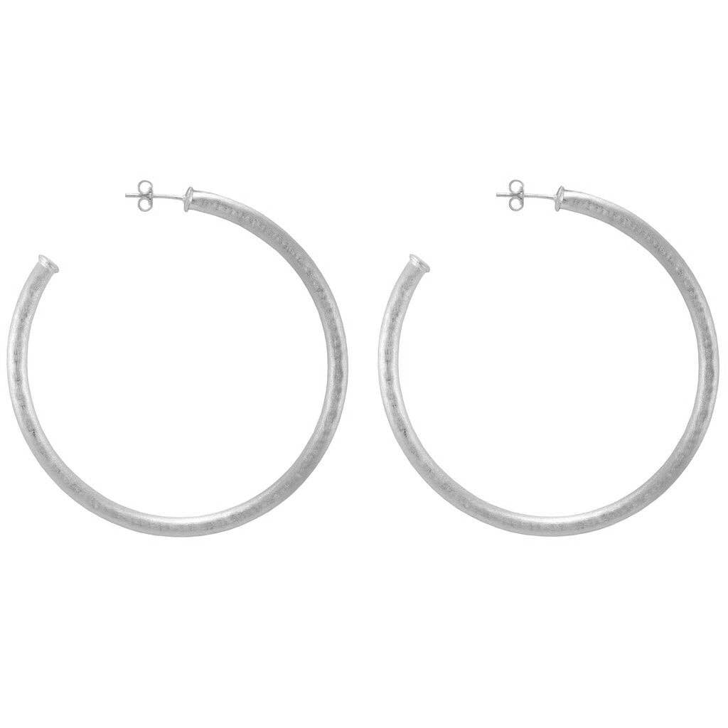 Hammered Everybody's Favorite Hoop Earrings