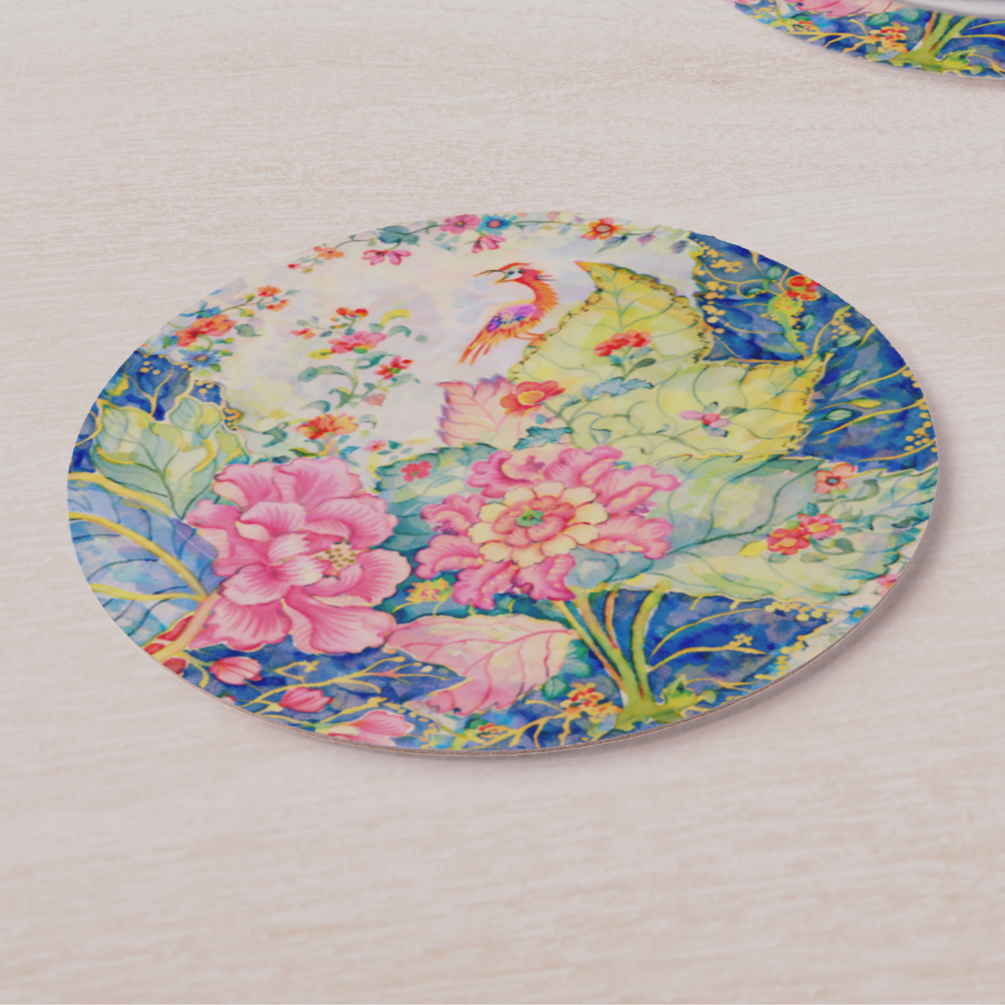 Tobacco Leaf Coasters Set of 8 | Garden Party Pulp-board
