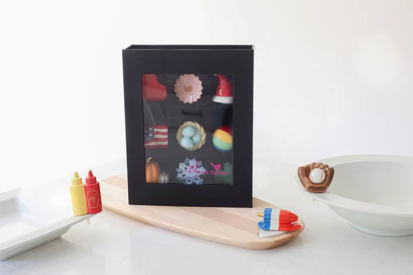 9 Piece Black Keepsake Box Nora Fleming
