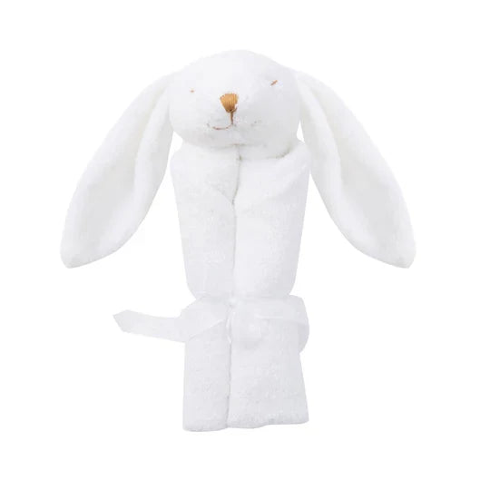 White Bunny Lovie Blankie
