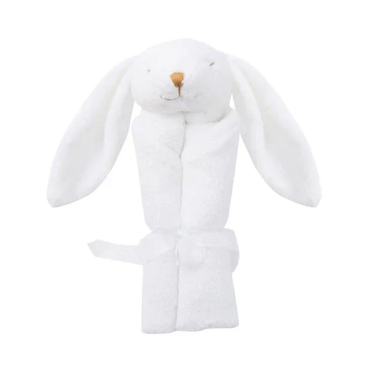 White Bunny Lovie Blankie
