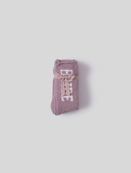Barefoot Dreams Pearl Teaberry Bridal Sock Set