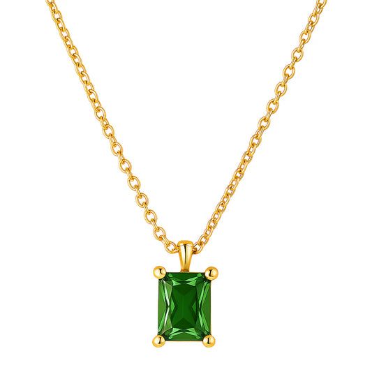 Bethany Baguette Necklace