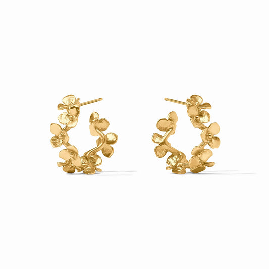 Small Bloom Gold Hoop | Julie Vos