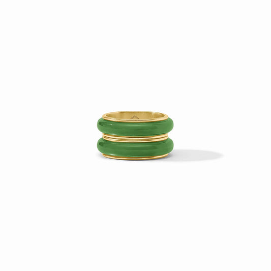 Carnaby Duet Ring - Palmetto