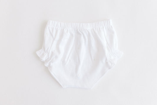 White Diaper Cover