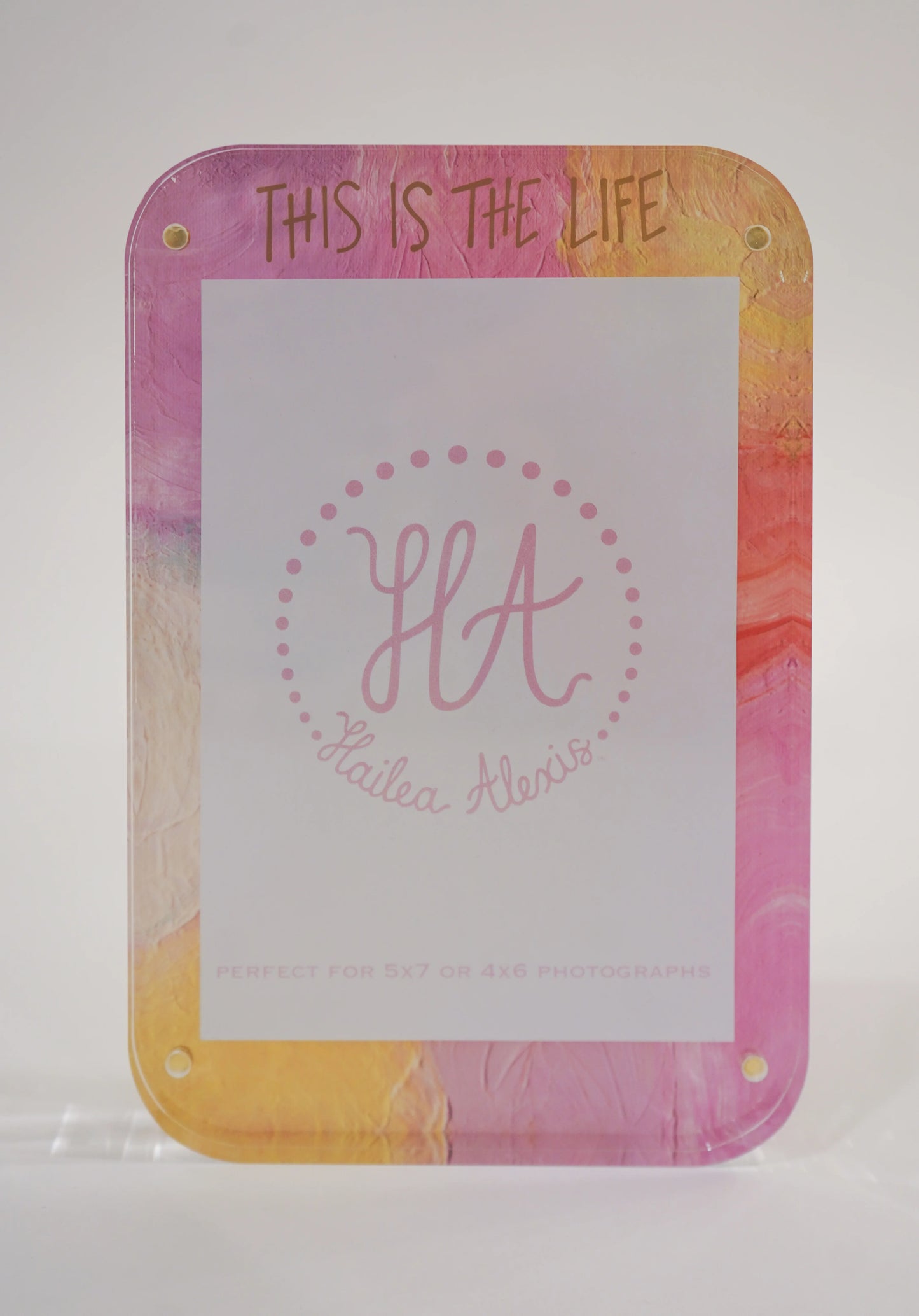 Acrylic Picture Frame | Hailea Alexis