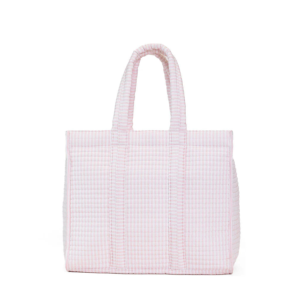 Pink Quilted Go Go Tote