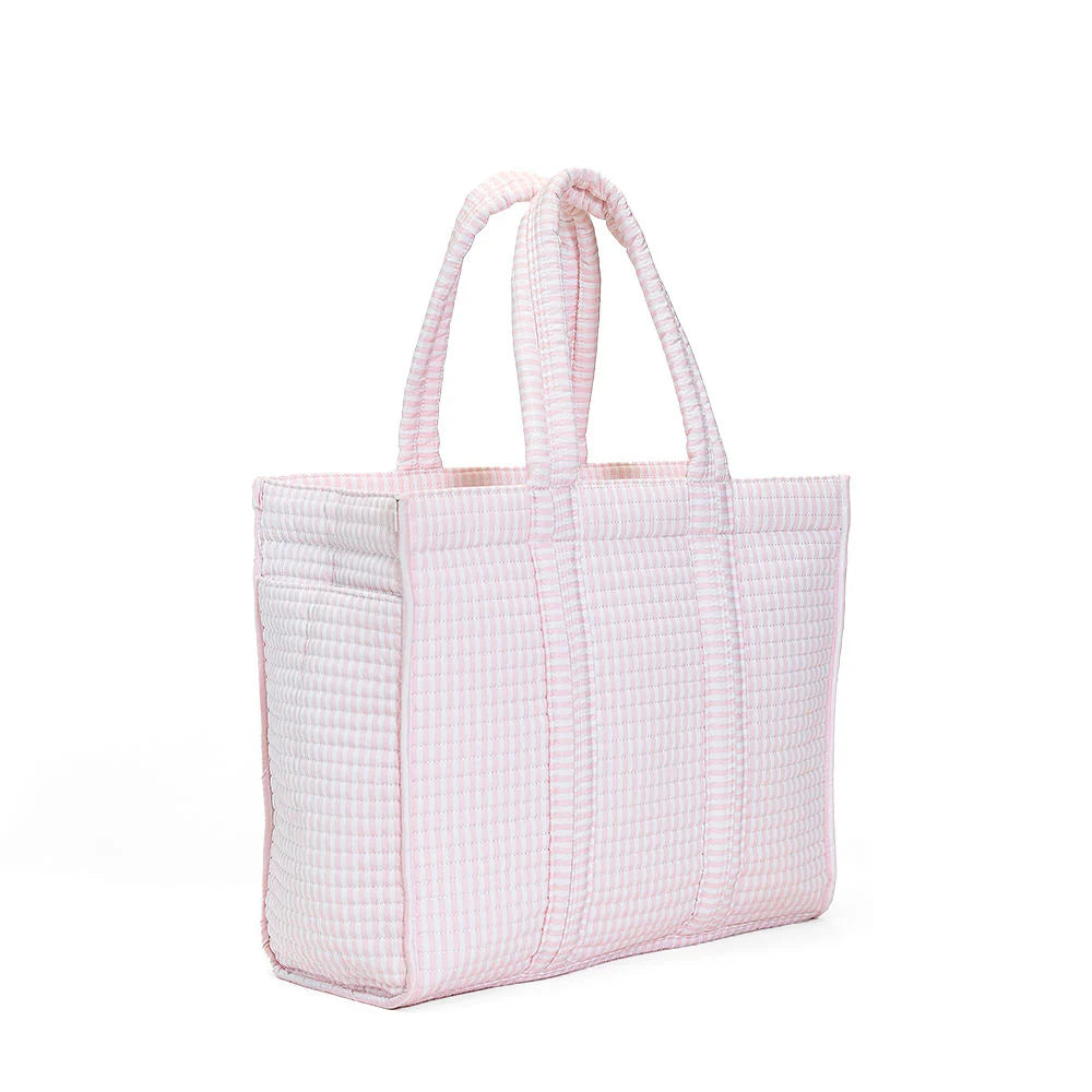 Pink Quilted Go Go Tote
