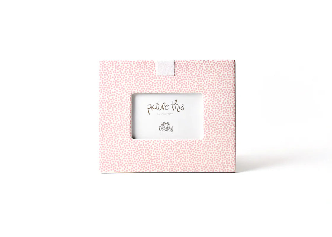 Pink Dot Mini Rectangle Frame