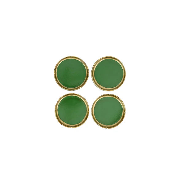 Green Florentine Coaster