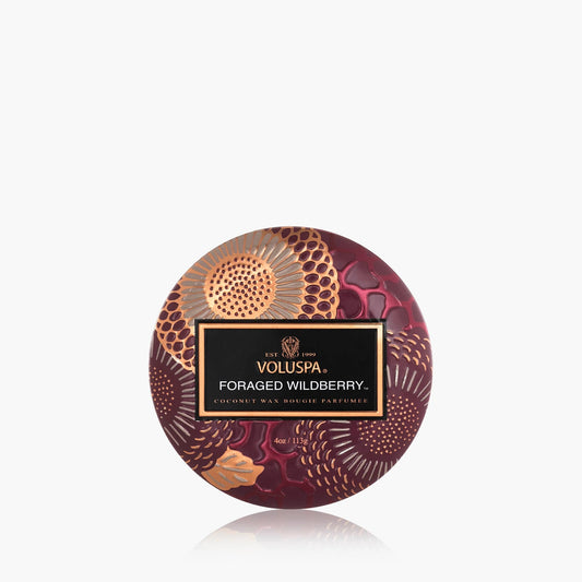 Foraged Wildberry Mini Tin Candle