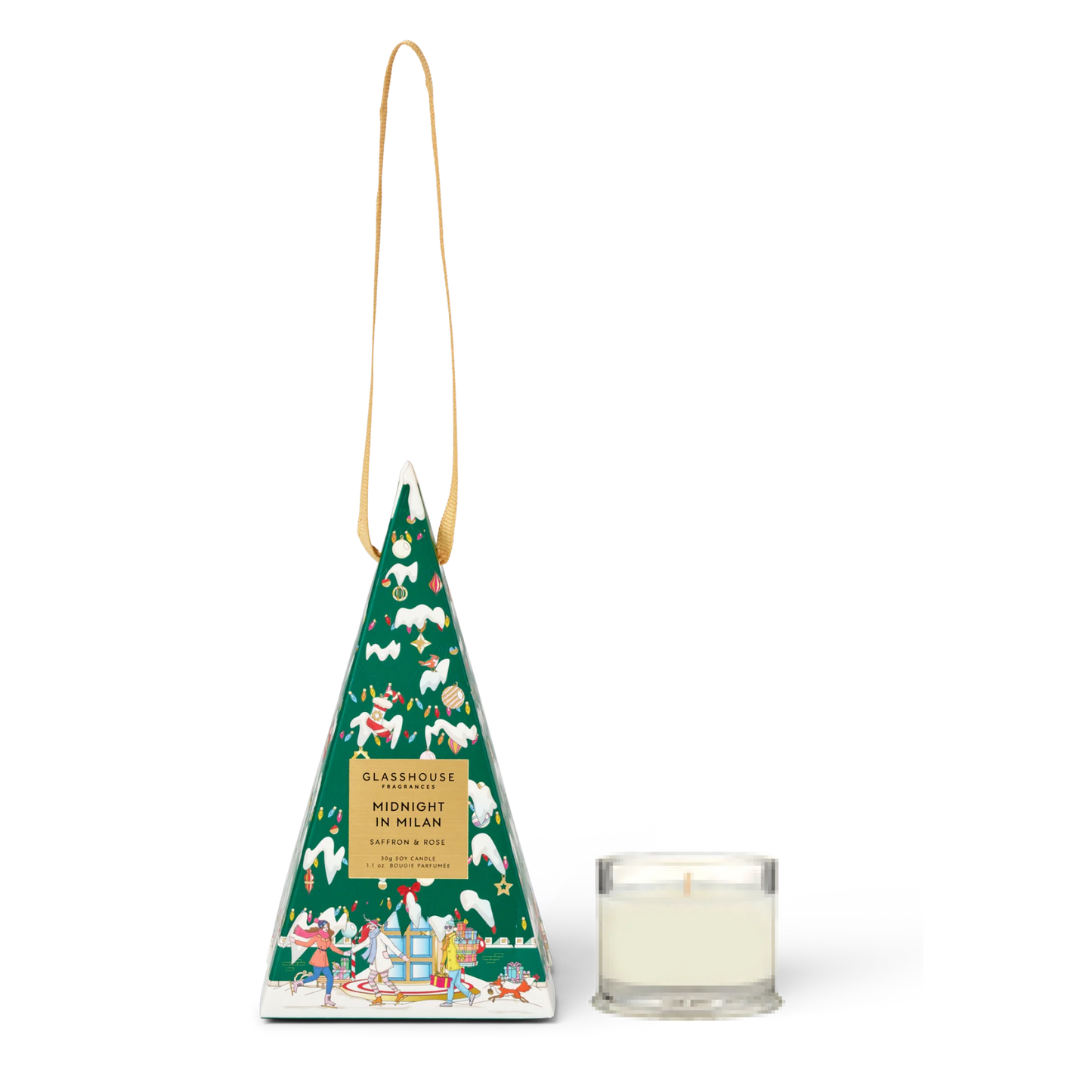 1.1oz Midnight in Milan Christmas Bauble