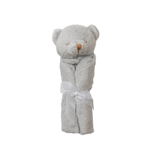 Grey Bear Lovie Blanket
