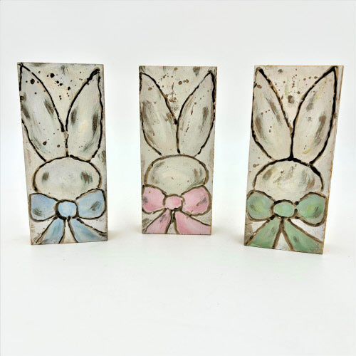 Bunny with Bow Block
