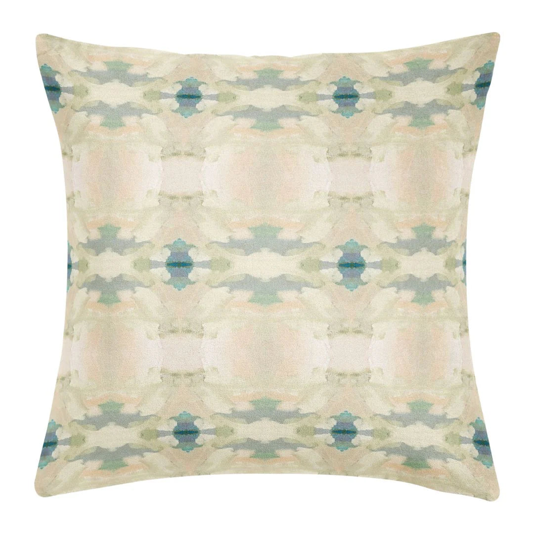 Coral Bay Pale Blue Decorative Pillow | Laura Park