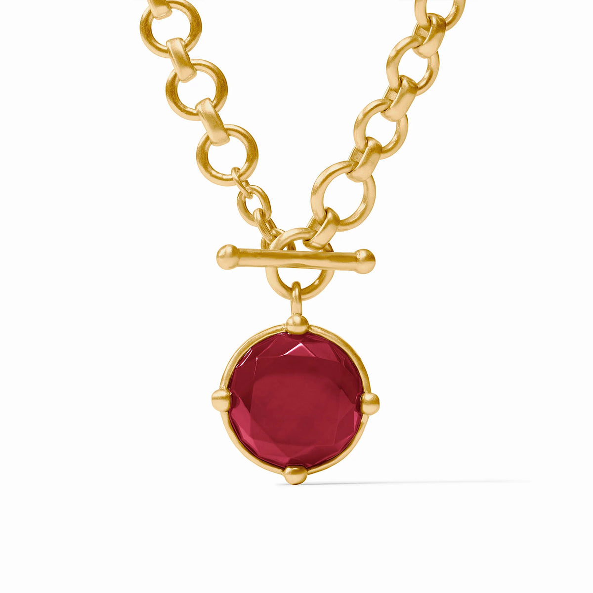 Honeybee Demi Necklace - Iridescent Ruby