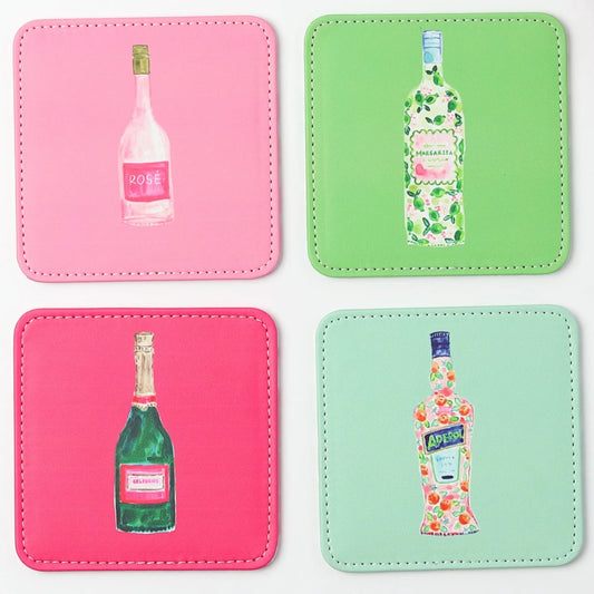 Cocktails Coaster Set of 4