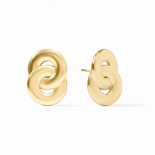 Gold Infinity Earrings