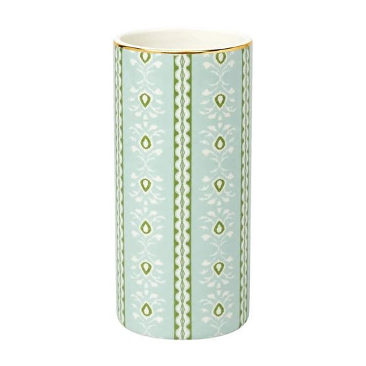 Rosemary Stripe Blue Vase