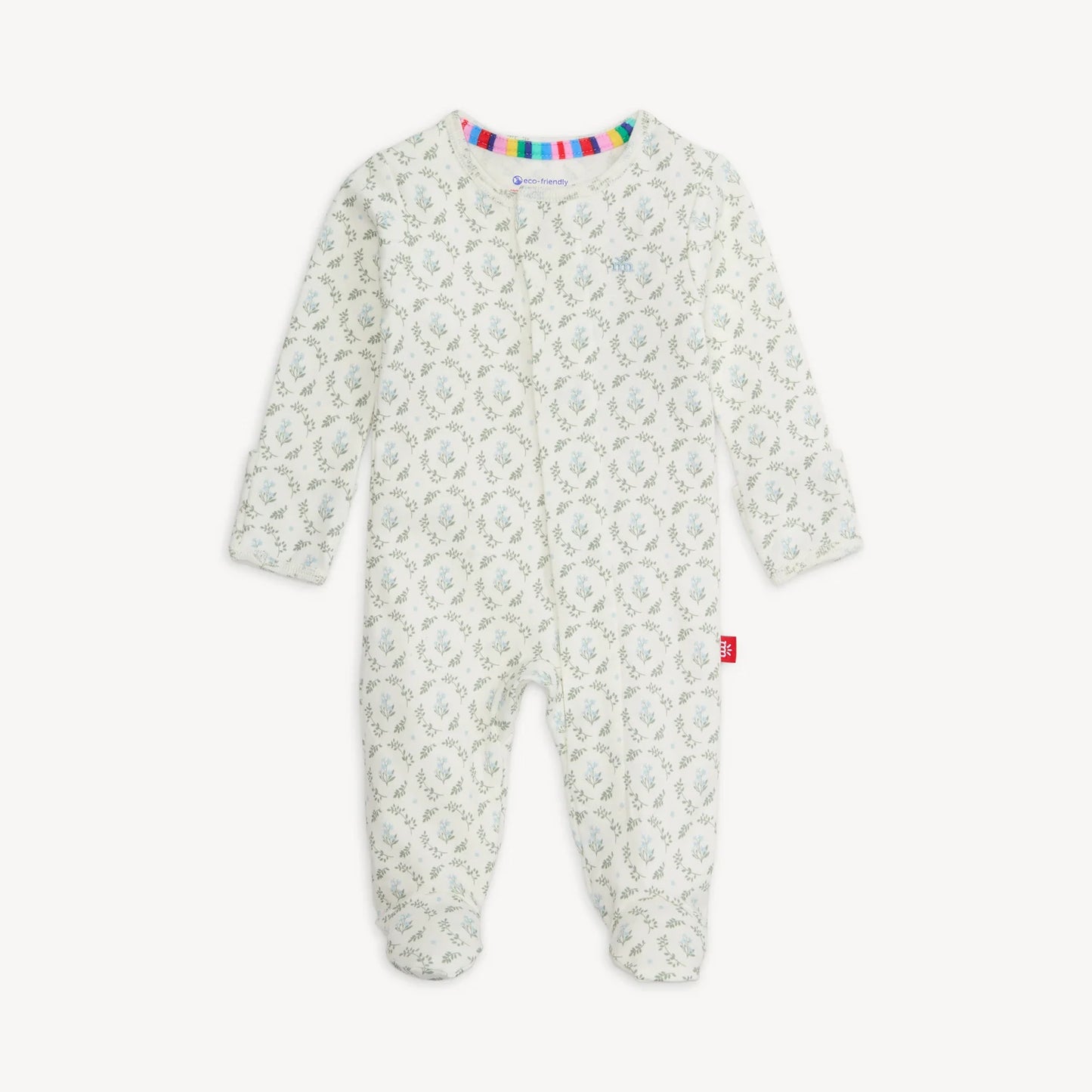 Eloise Organic Cotton Magnetic Footie