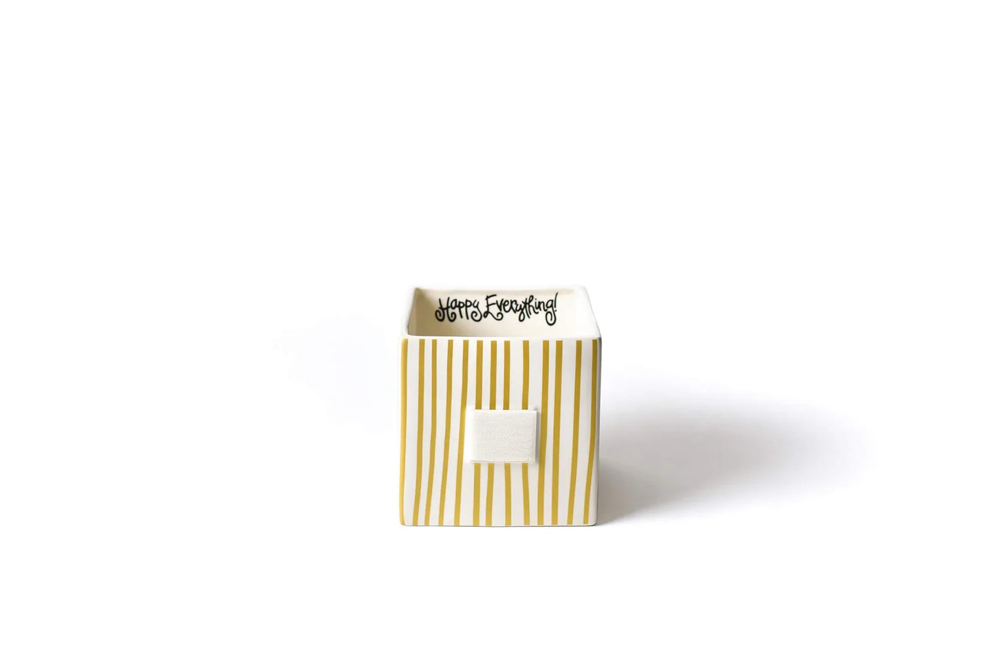 Gold Stripe Mini Nesting Cube Medium