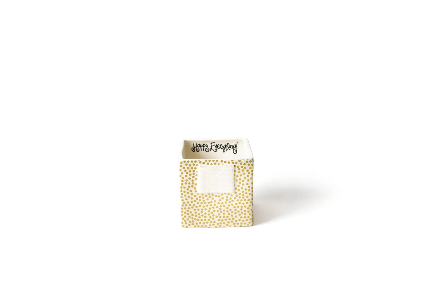 Gold Dot Mini Small Nesting Cube