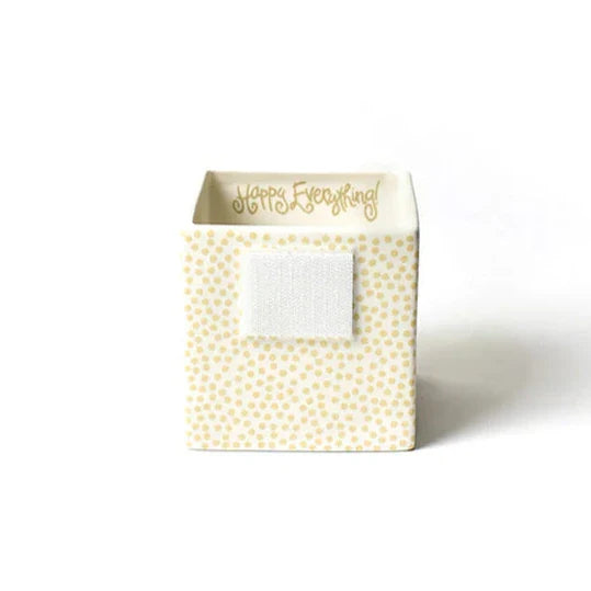 Neutral Small Dot Mini Nesting Cube