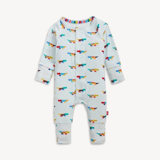 Crocodile Colrpop Blue Coverall