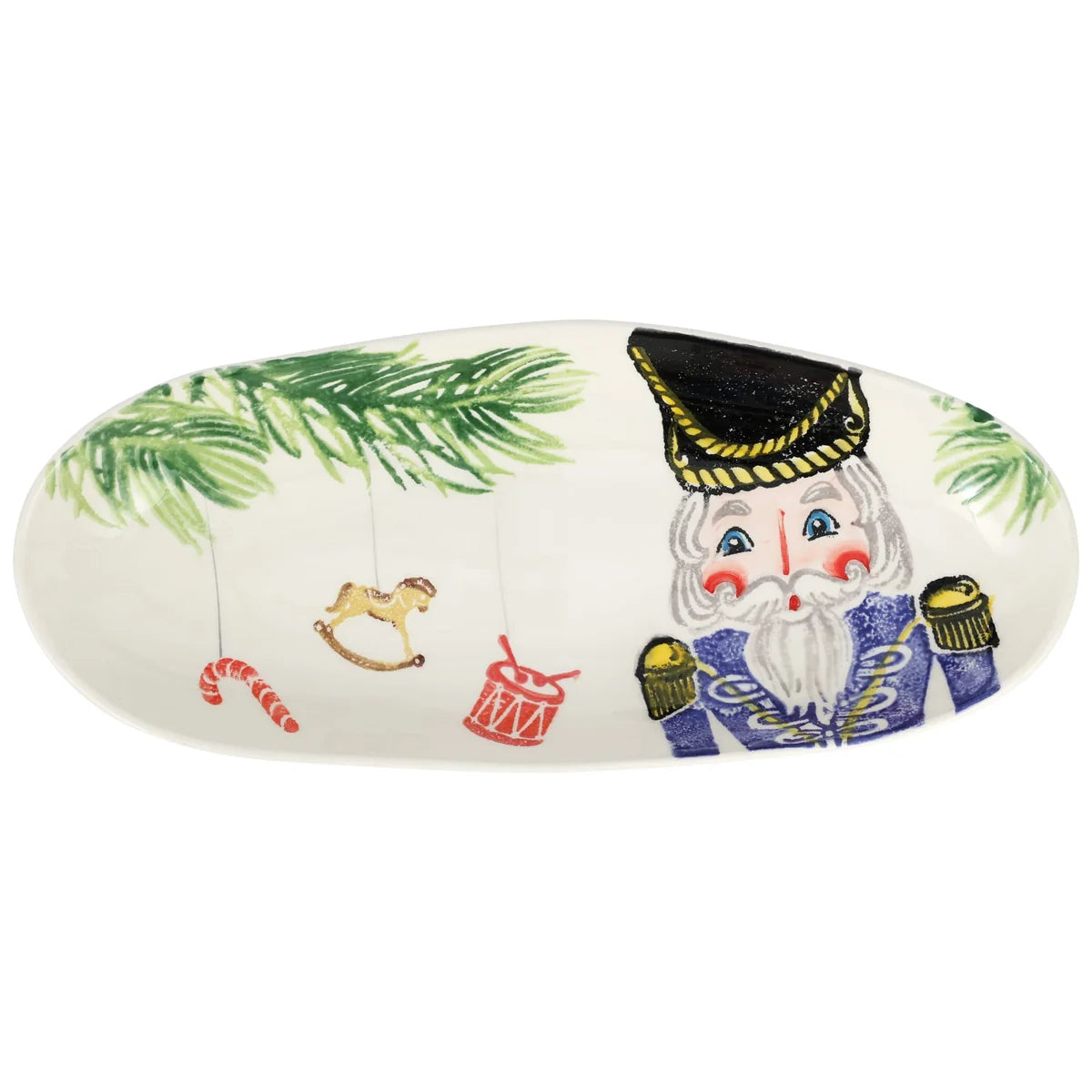Nutcrackers Small Narrow Oval Platter