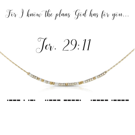 Jeremiah 29:11 Necklace