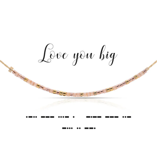 Love You Big Necklace