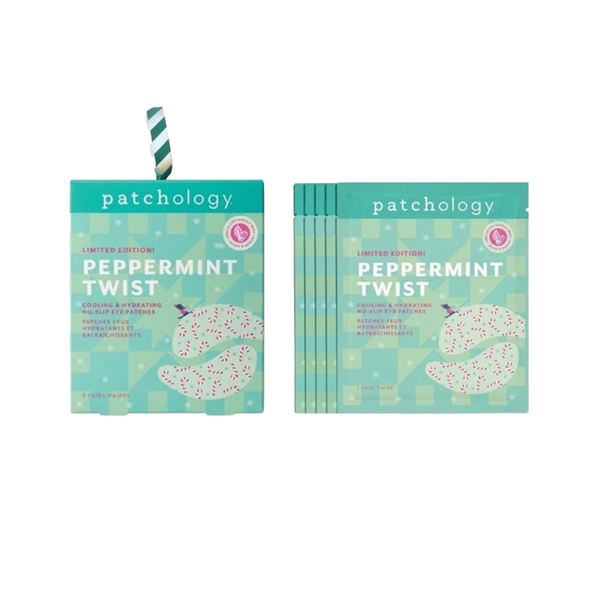 Peppermint Twist Eye Patches