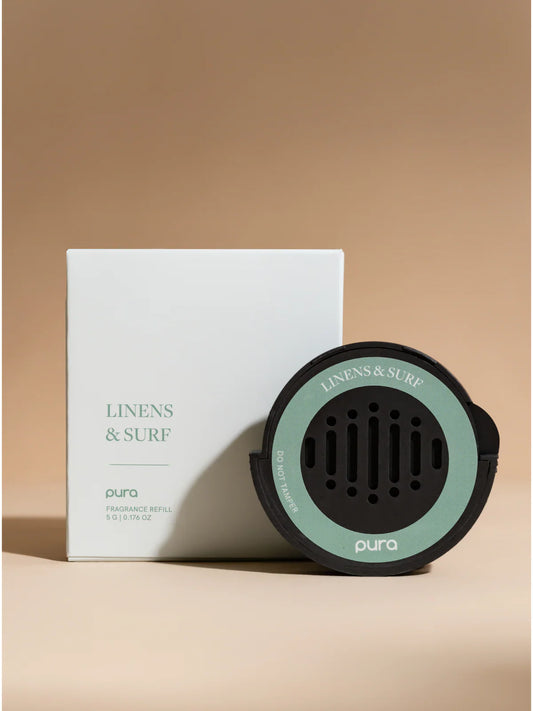 Linens & Surf by Pura | Car Diffuser Refill