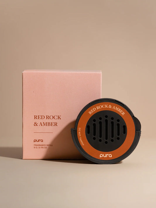 Red Rock & Amber by Pura | Car Diffuser Refill