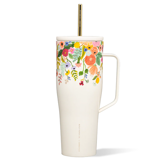 Cold Cup XL - 30oz Rifle Paper | Garden Party Cream