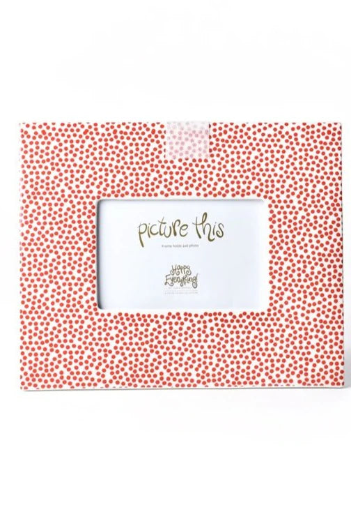 Red Small Dot Mini Frame